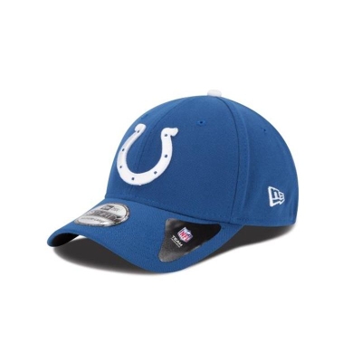 Blue Indianapolis Colts Hat - New Era NFL Team Classic 39THIRTY Stretch Fit Caps USA8179026